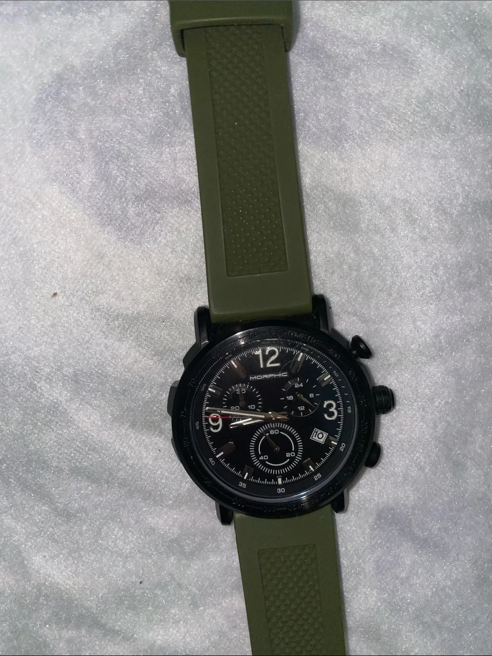 Morphic M93 Series Black Dial Men's Watch